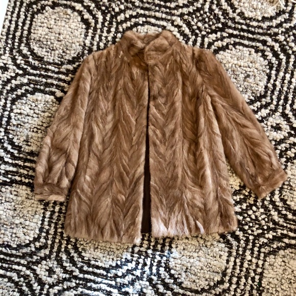 Jackets & Blazers - Amazing vintage mink fur coat